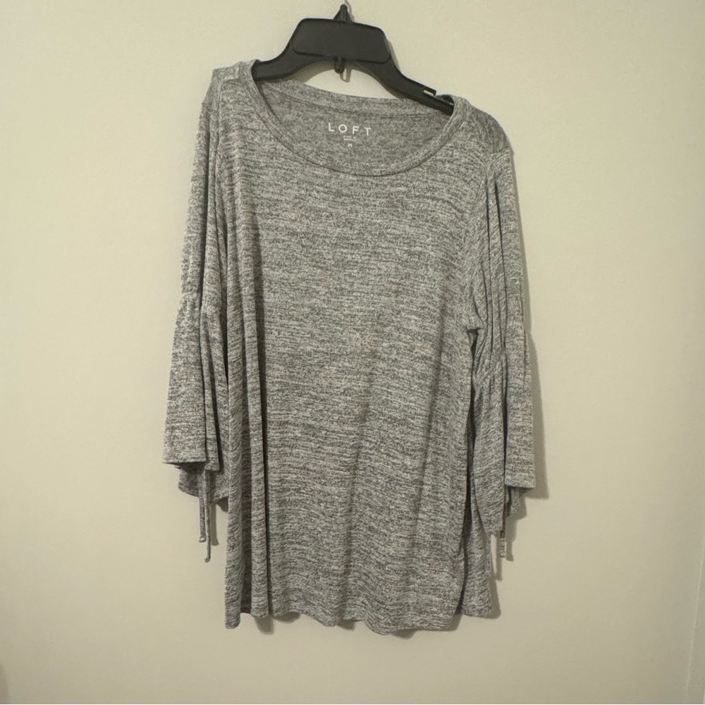 Grey sweater top